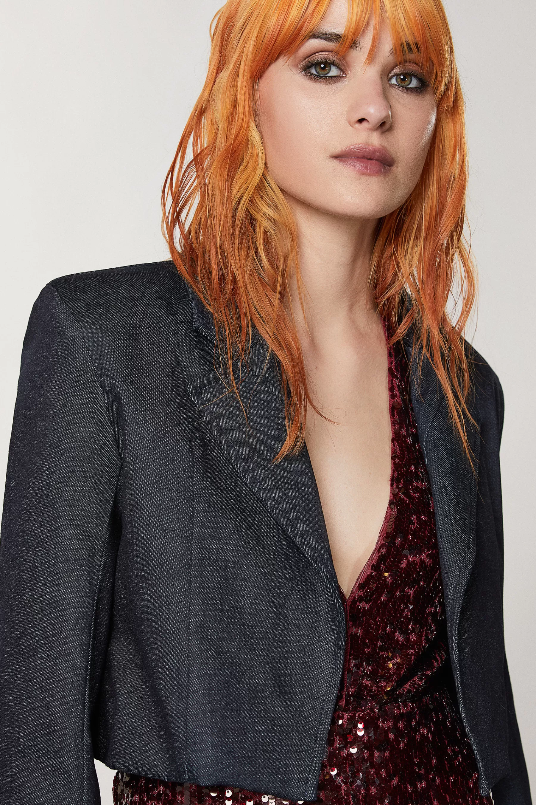 Patrizia Pepe Giacca denim comfort